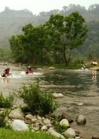 Ruta en cuatrimoto